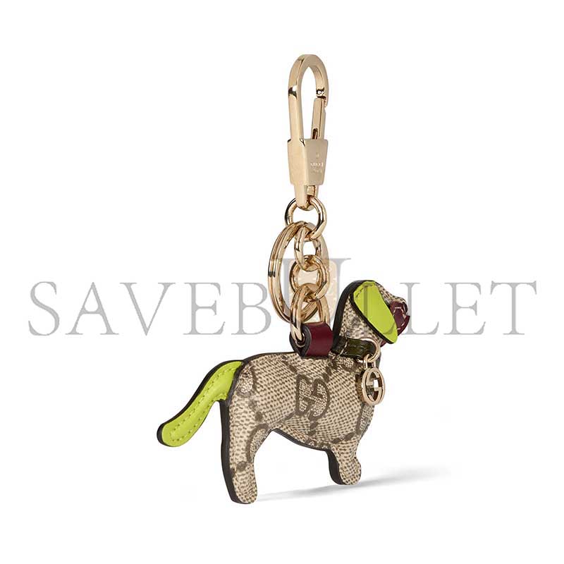 GUCCI DOG-SHAPED BAG CHARM 821812 